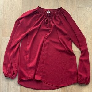 Old Navy Rich Red Blouse